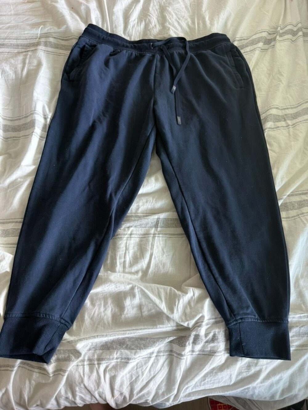 Athletic Works Navy Blue Jogger Sweatpants – Size 3XL (22)